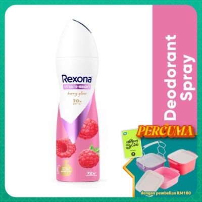 REXONA - Vitamin Bright Berry Spray Deo 135ml