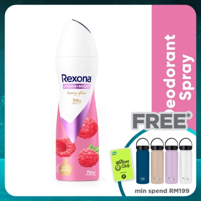 REXONA Vitamin Bright Berry Spray Deo 135ml