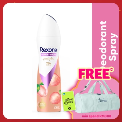 REXONA Vitamin Bright Peach Spray Deo 135ml