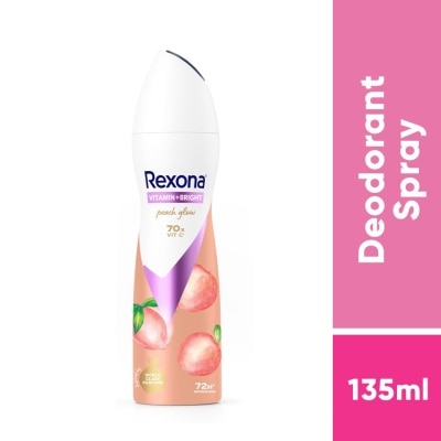 REXONA Vitamin Bright Peach Spray Deo 135ml