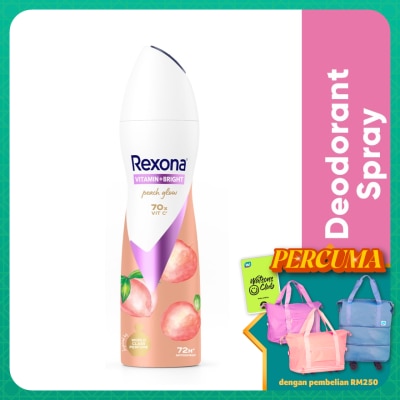 REXONA Vitamin Bright Peach Spray Deo 135ml