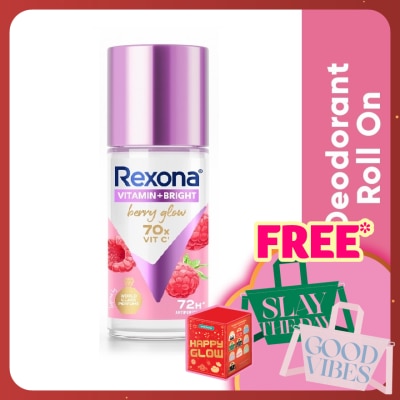 REXONA Vitamin Bright Berry Roll On Deo 45ml