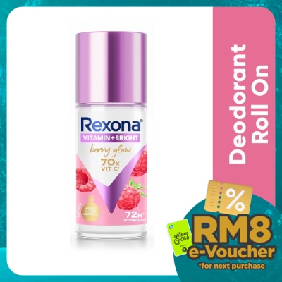 REXONA Vitamin Bright Berry Roll On Deo 45ml