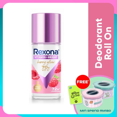 REXONA Vitamin Bright Berry Roll On Deo 45ml
