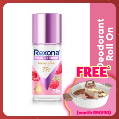 REXONA Vitamin Bright Berry Roll On Deo 45ml