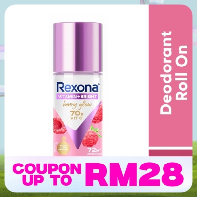 REXONA Vitamin Bright Berry Roll On Deo 45ml