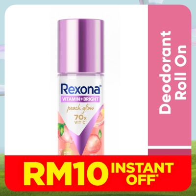 REXONA Vitamin Bright Peach Roll On Deo 45ml