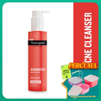 NEUTROGENA - Advanced Acne Cleanser 150ml