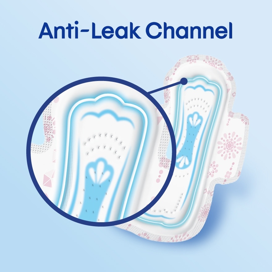 Soft & Smooth Overnight Wing Pad 28cm (14s x 3 Packs) - Sanitary Pad with 100% Leak Free Comfort