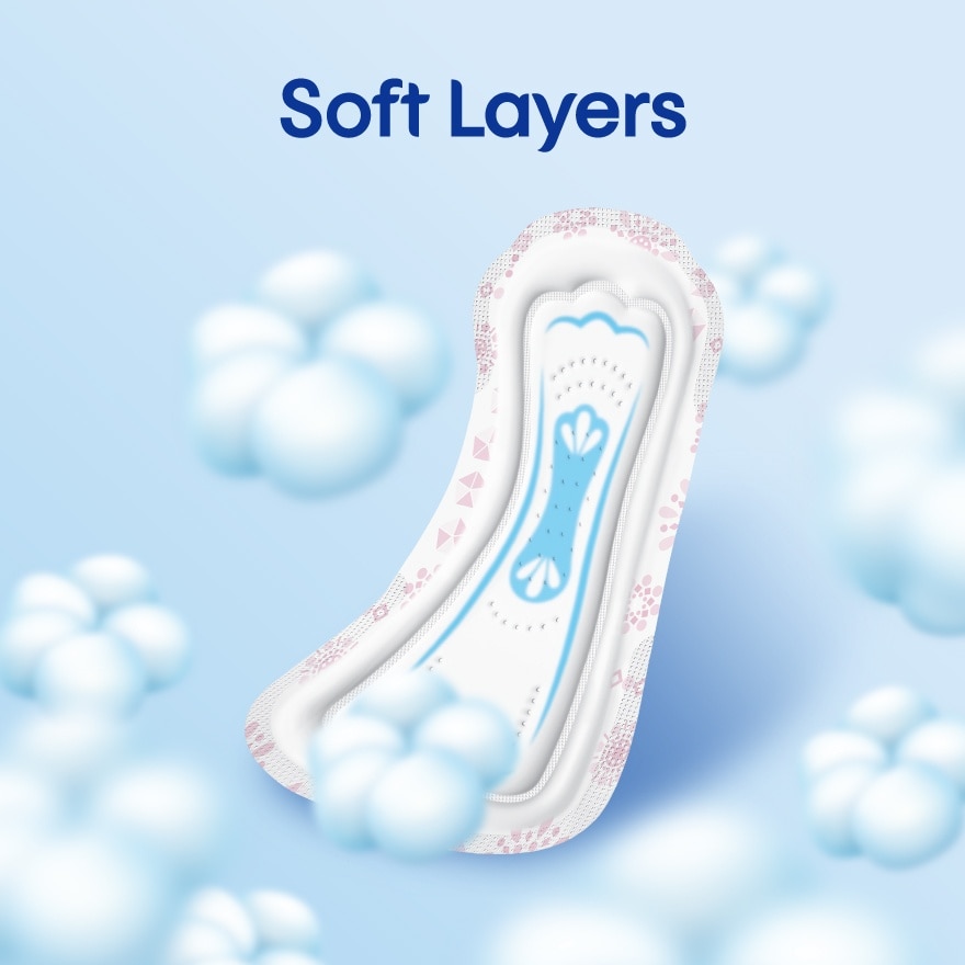 Soft & Smooth Overnight Non Wing Pad 28cm (16s x 3 Packs) - Sanitary Pad with 100% Leak Free Comfort