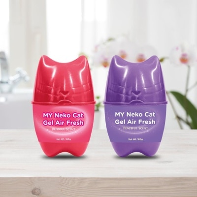 MY Neko Cat Air Fresh Gel  Pink Blissful Floral 180g