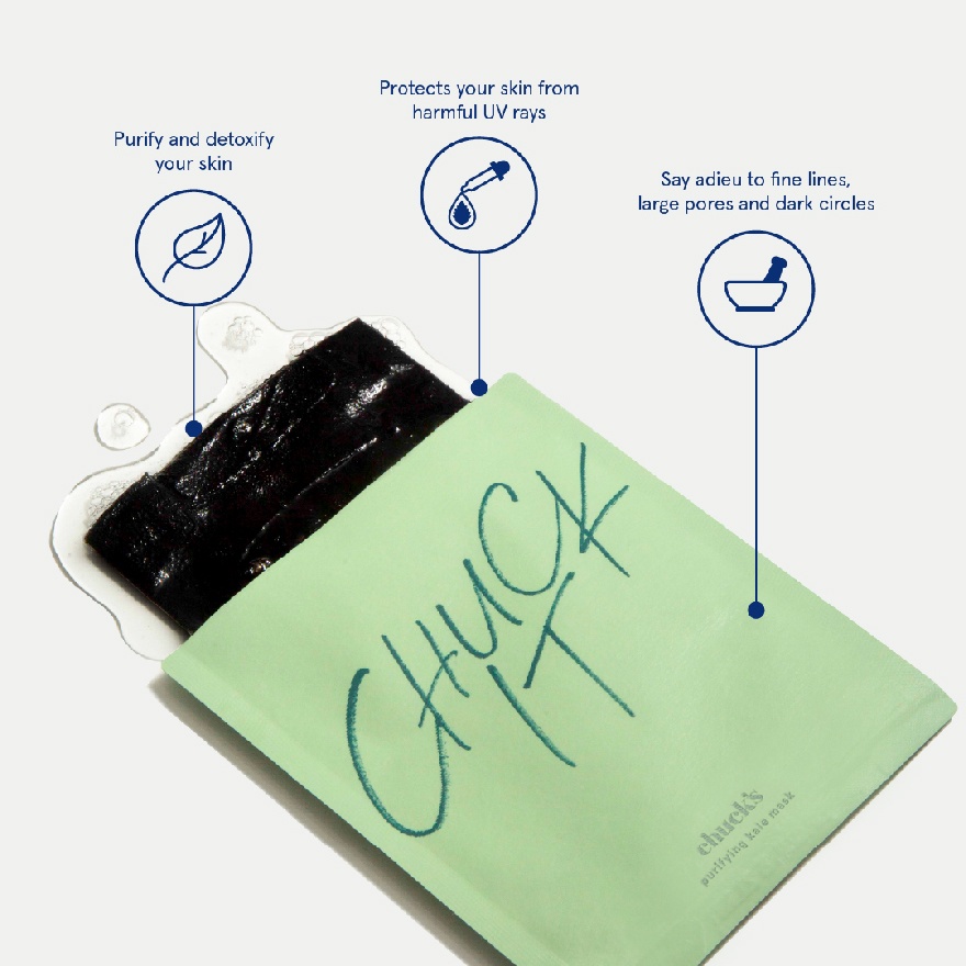 Chuck It Kale Purifying Mask 5s