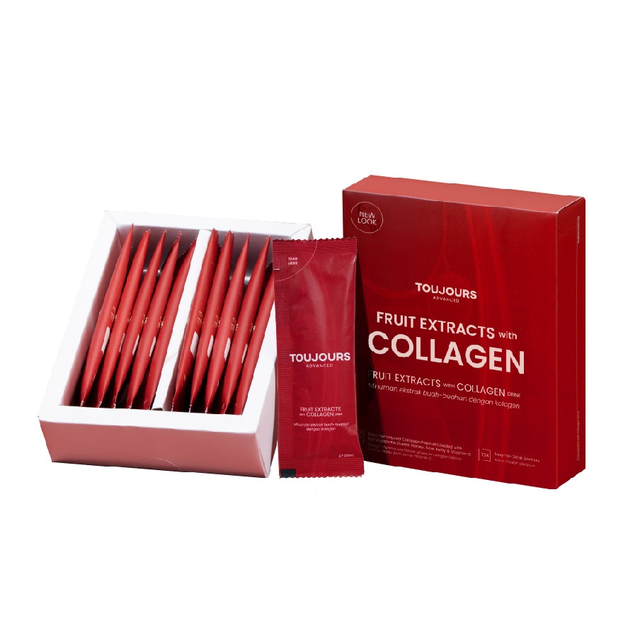 Advanced Fruit Extracts with Collagen Drink 10s image
