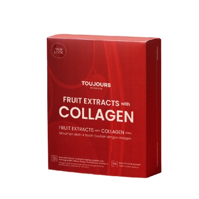 TOUJOURS - Advanced Fruit Extracts with Collagen Drink 10s