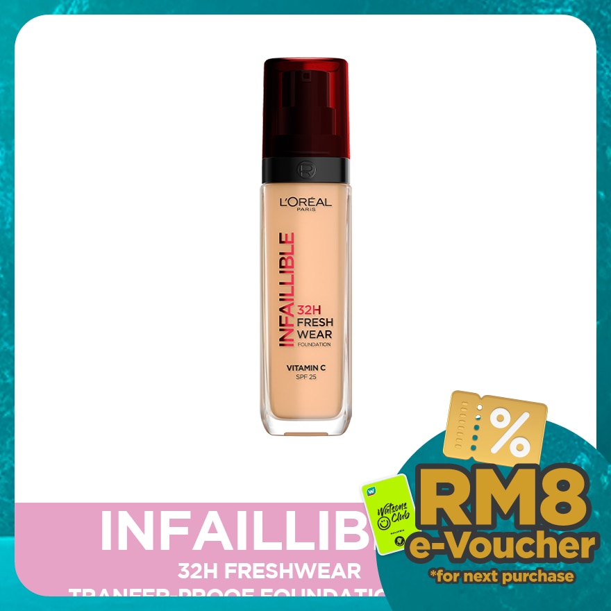 L'OREAL PARIS MAKEUP Infaillible Freshwear Liquid Foundation 200
