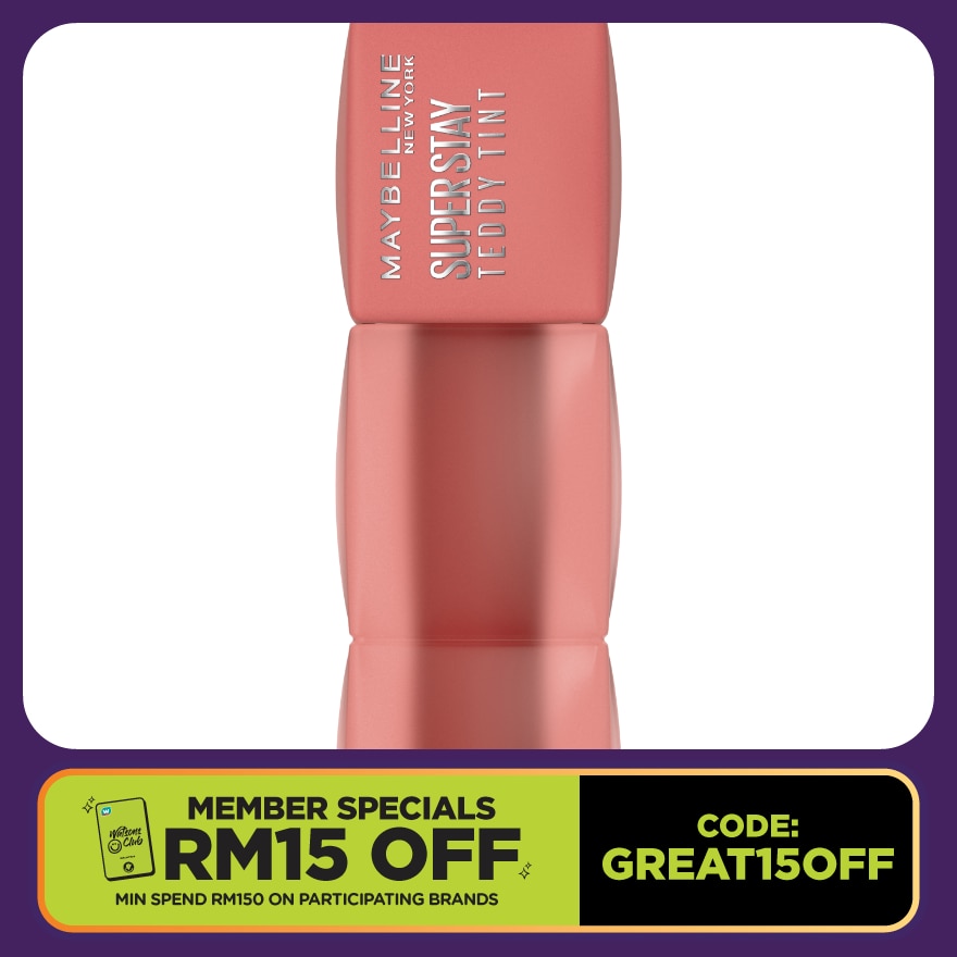 MAYBELLINE Superstay Teddy Tint 15 Skinnydip