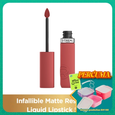 L'OREAL PARIS MAKEUP - Infallible Matte Resistance Nude 645 Crush Alert