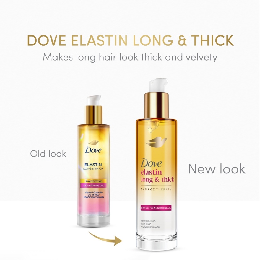 Elastin Long & Thick Protective Nourishing Oil 95ml