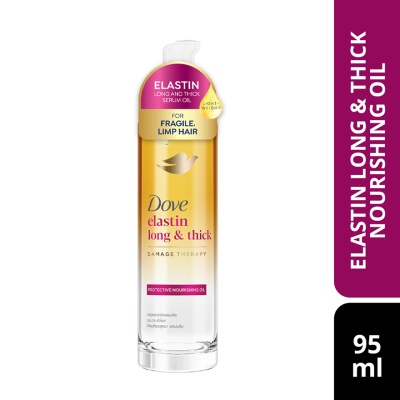 DOVE - Elastin Long & Thick Protective Nourishing Oil 95ml image