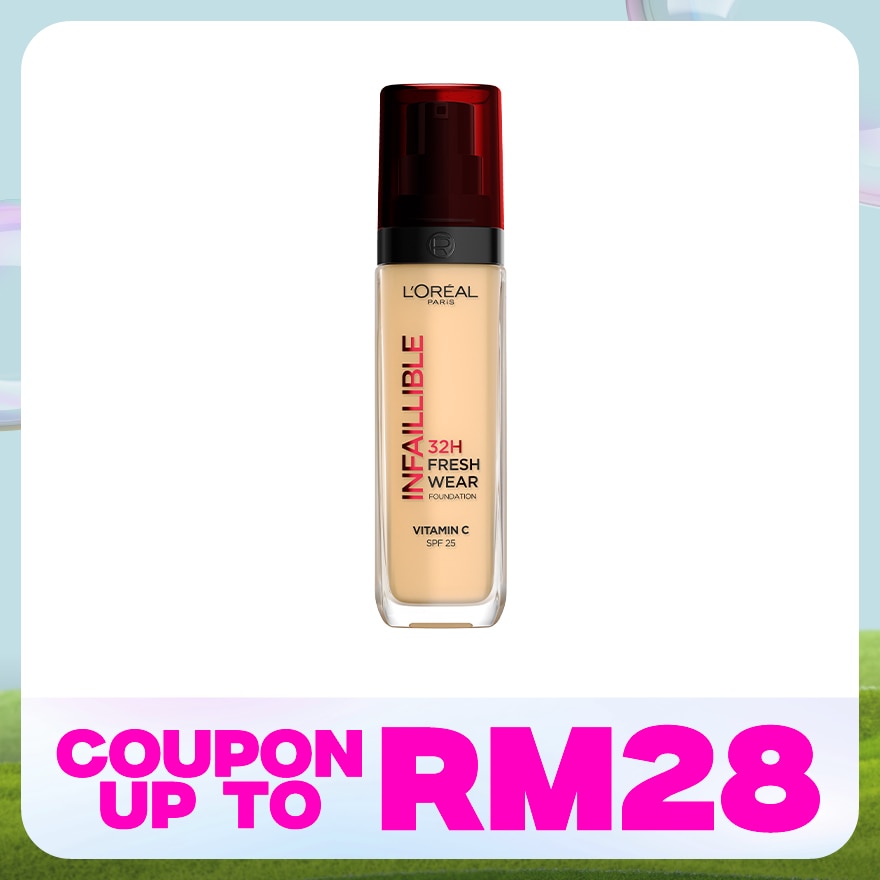 L'OREAL PARIS MAKEUP Infaillible Freshwear Liquid Foundation 120