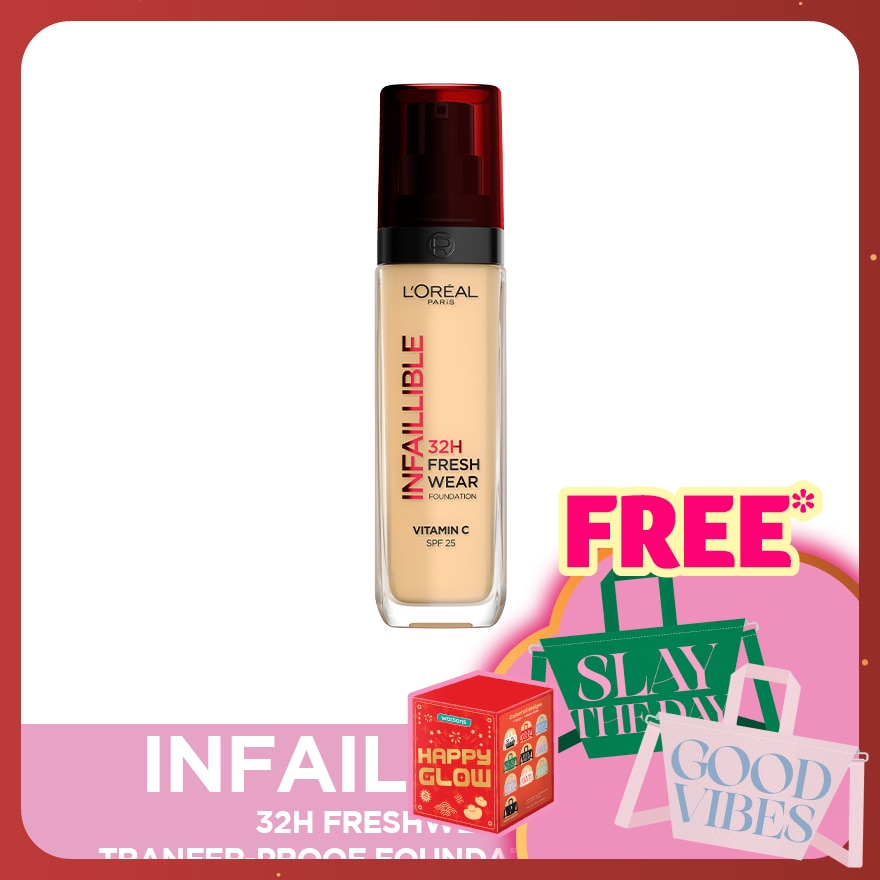 L'OREAL PARIS MAKEUP Infaillible Freshwear Liquid Foundation 120