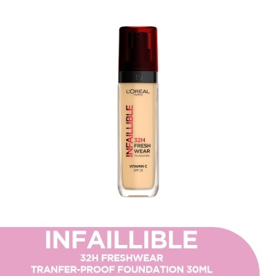 L'OREAL PARIS MAKEUP Infaillible Freshwear Liquid Foundation 120