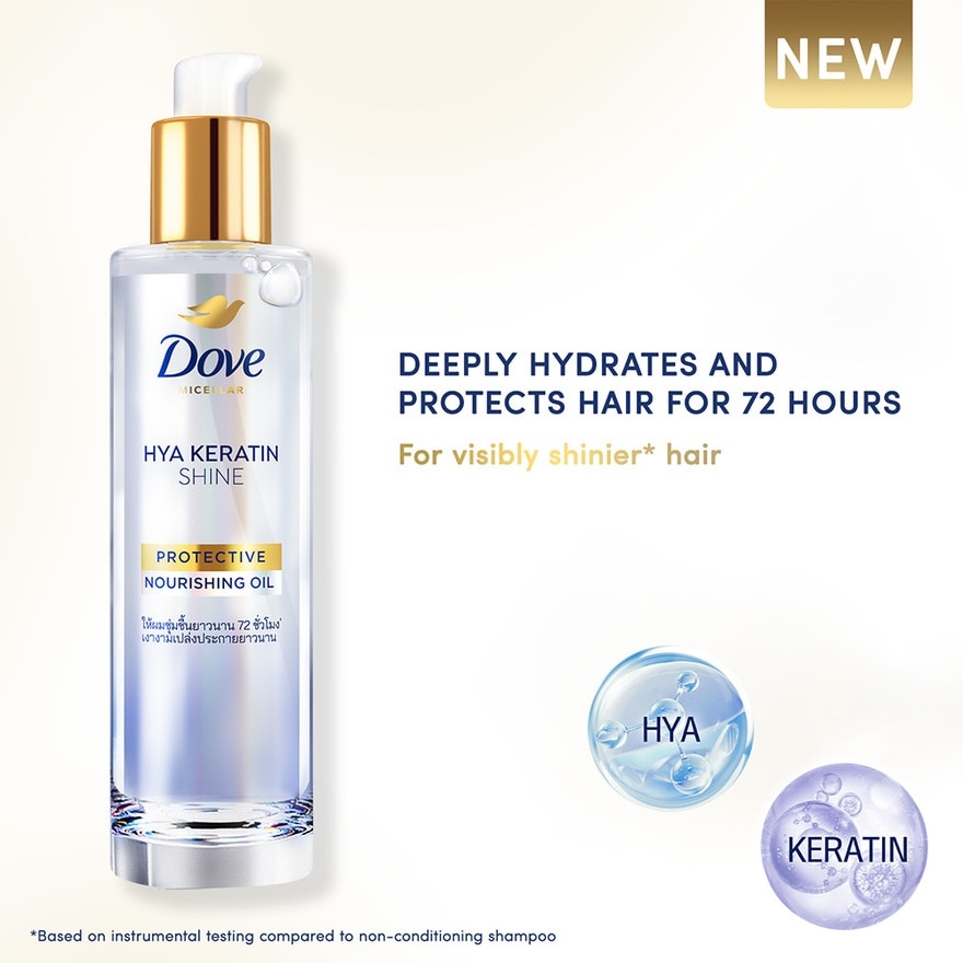 Hya Keratin Shine Protective Nourishing Oil 95ml
