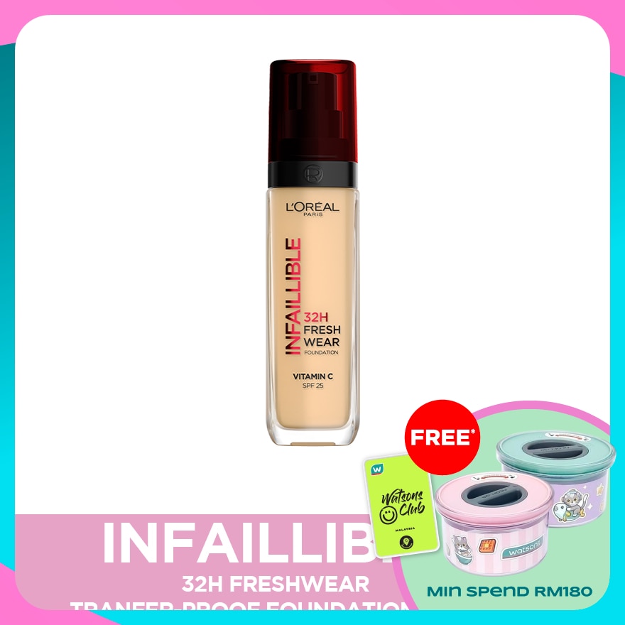 L'OREAL PARIS MAKEUP Infaillible Freshwear Liquid Foundation 130