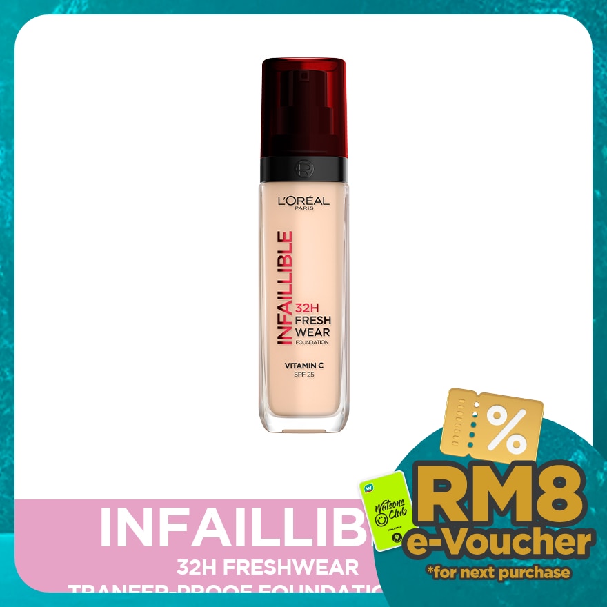 L'OREAL PARIS MAKEUP Infaillible Freshwear Liquid Foundation 20