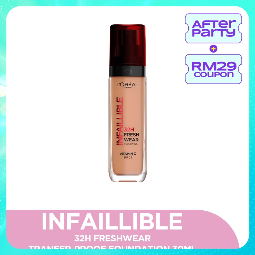 L'OREAL PARIS MAKEUP Infaillible Freshwear Liquid Foundation 300