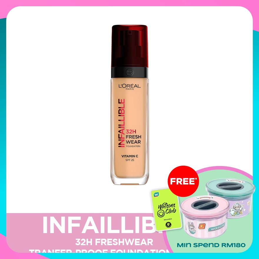 L'OREAL PARIS MAKEUP Infaillible Freshwear Liquid Foundation 250