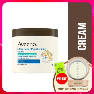AVEENO - Skin Relief Moisturising Cream with Cooling Action 312g