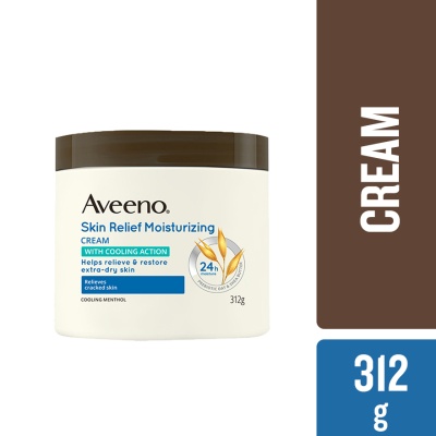 AVEENO - Skin Relief Moisturising Cream with Cooling Action 312g