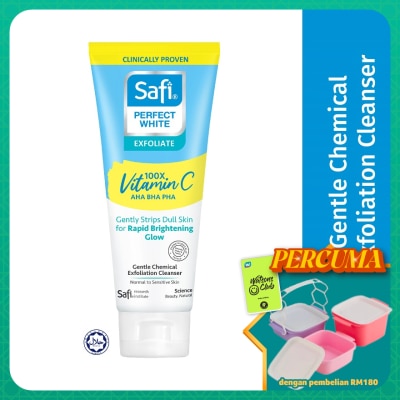 SAFI - Perfect White Gentle Chemical Exfoliation Cleanser 90g