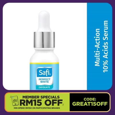 SAFI Perfect White Multi-Action 10% Acids Serum 13ml