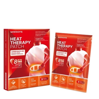 WATSONS - Heat Therapy Patch Lower Back Pain 3s