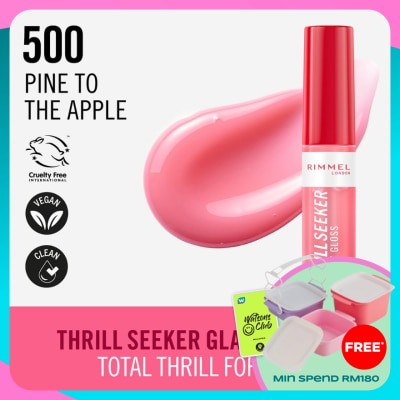 RIMMEL Thrill Seeker Glassy Gloss 500 Pine to the Apple