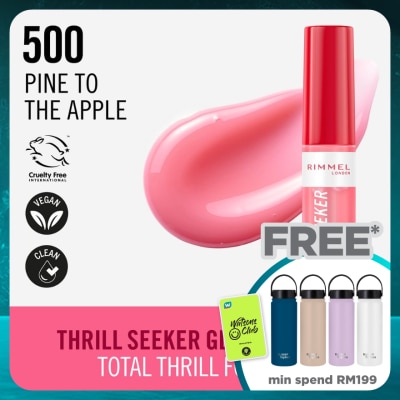 RIMMEL Thrill Seeker Glassy Gloss 500 Pine to the Apple