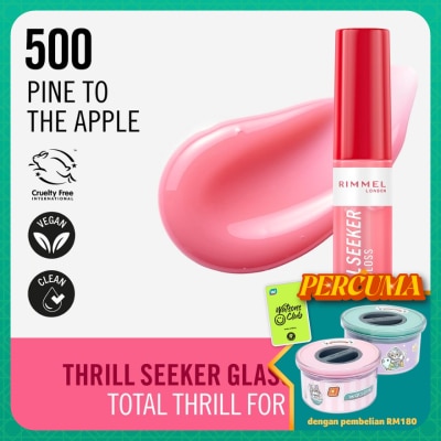 RIMMEL Thrill Seeker Glassy Gloss 500 Pine to the Apple