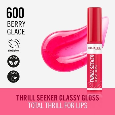 RIMMEL Thrill Seeker Glassy Gloss 600 Berry Glace