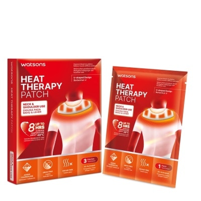 WATSONS - Heat Therapy Patch Neck And Shoulder 3s