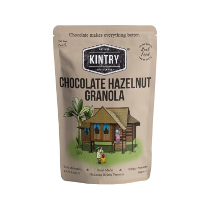 KINTRY Chocolate Hazelnut Granola Snack Pack