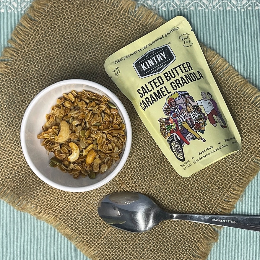 Salted Butter Caramel Granola Snack Pack