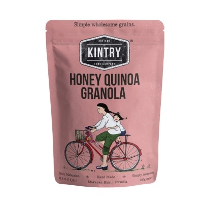 KINTRY Honey Quinoa Granola Regular Pack