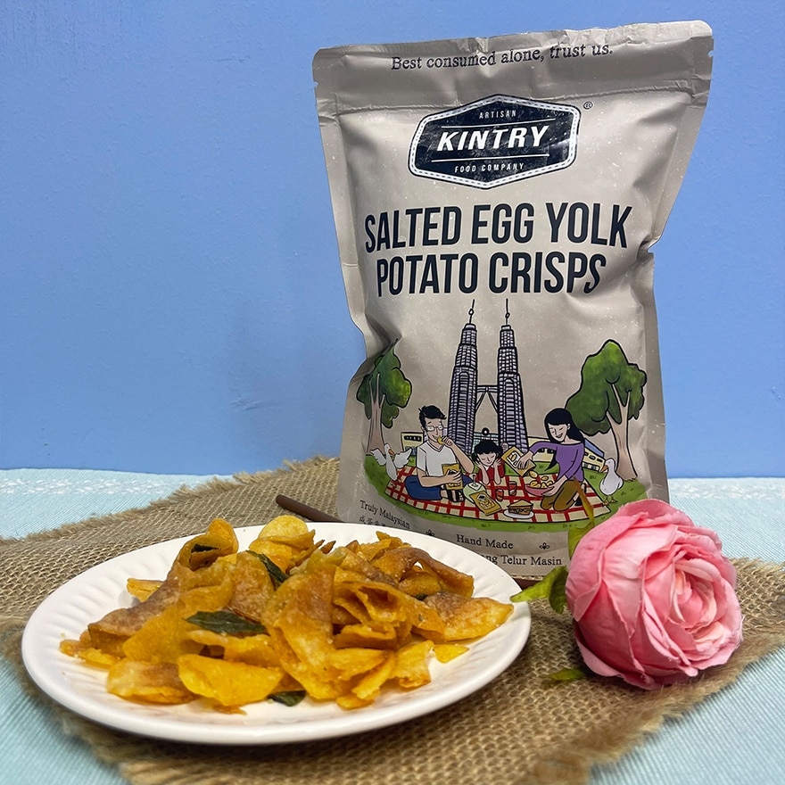 Salted Egg Yolk Potato Crisps Regular Pack