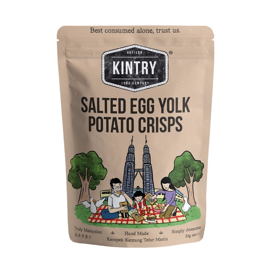 Salted Egg Yolk Potato Crisps Regular Pack