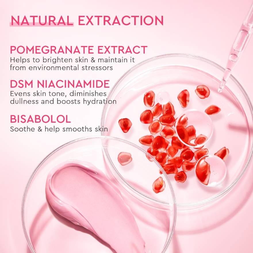 Pomegranate Niacinamide Brightening Clay Stick 25g