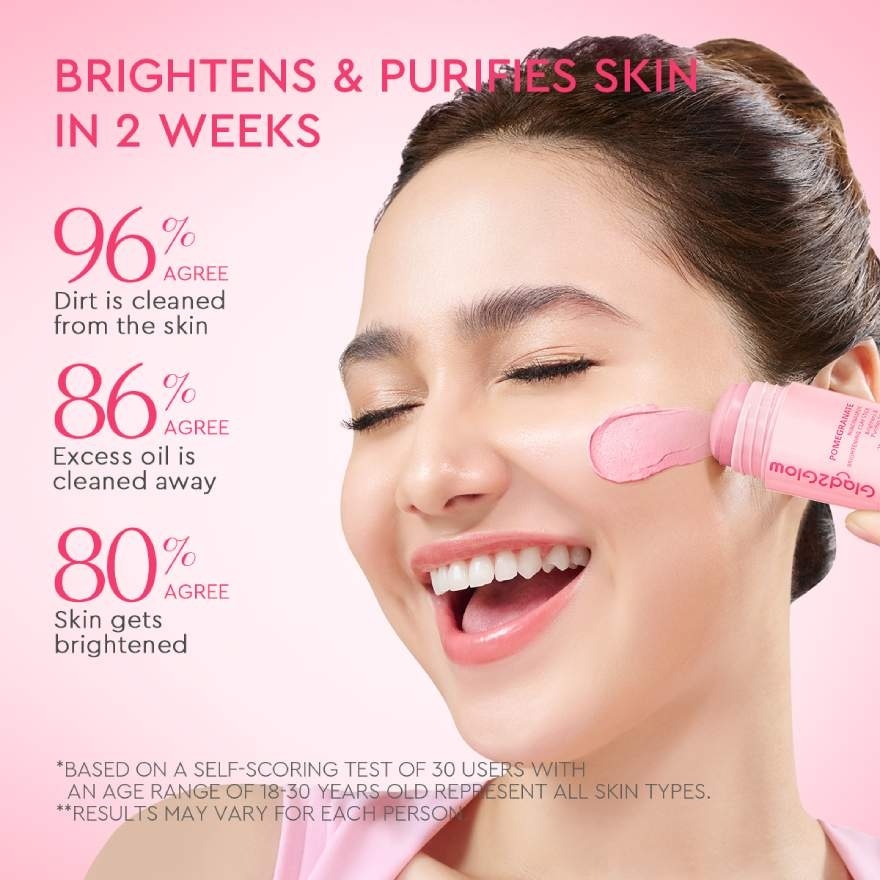 Pomegranate Niacinamide Brightening Clay Stick 25g