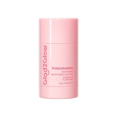 GLAD2GLOW Pomegranate Niacinamide Brightening Clay Stick 25g