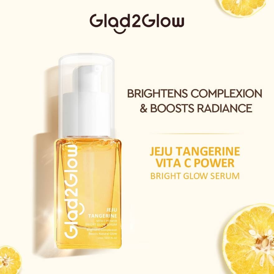 Jeju Tangerine Vita C Power Bright Glow Serum 17ml